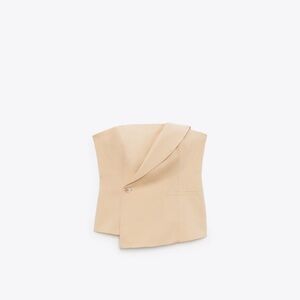 Tube top, beige perfect condition!